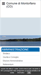 Mobile Screenshot of comune.montorfano.co.it